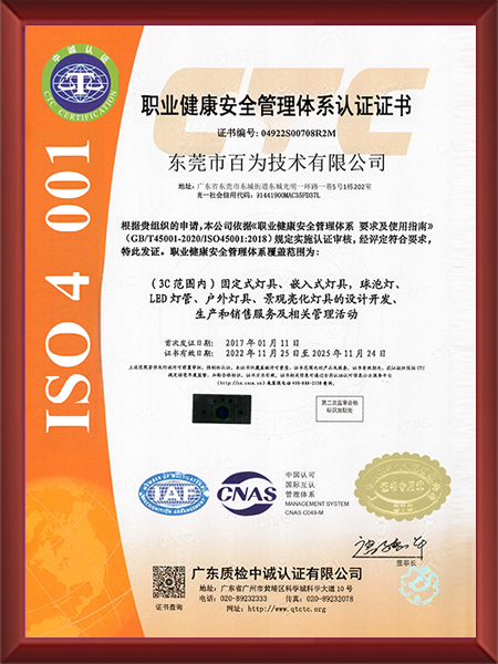 ISO45001职业...